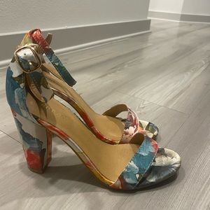 Floral heels